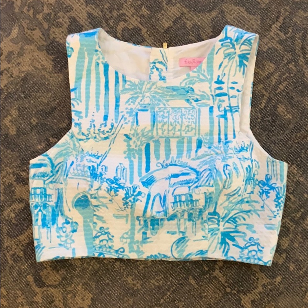 COPY - Lily Pulitzer Crop Top